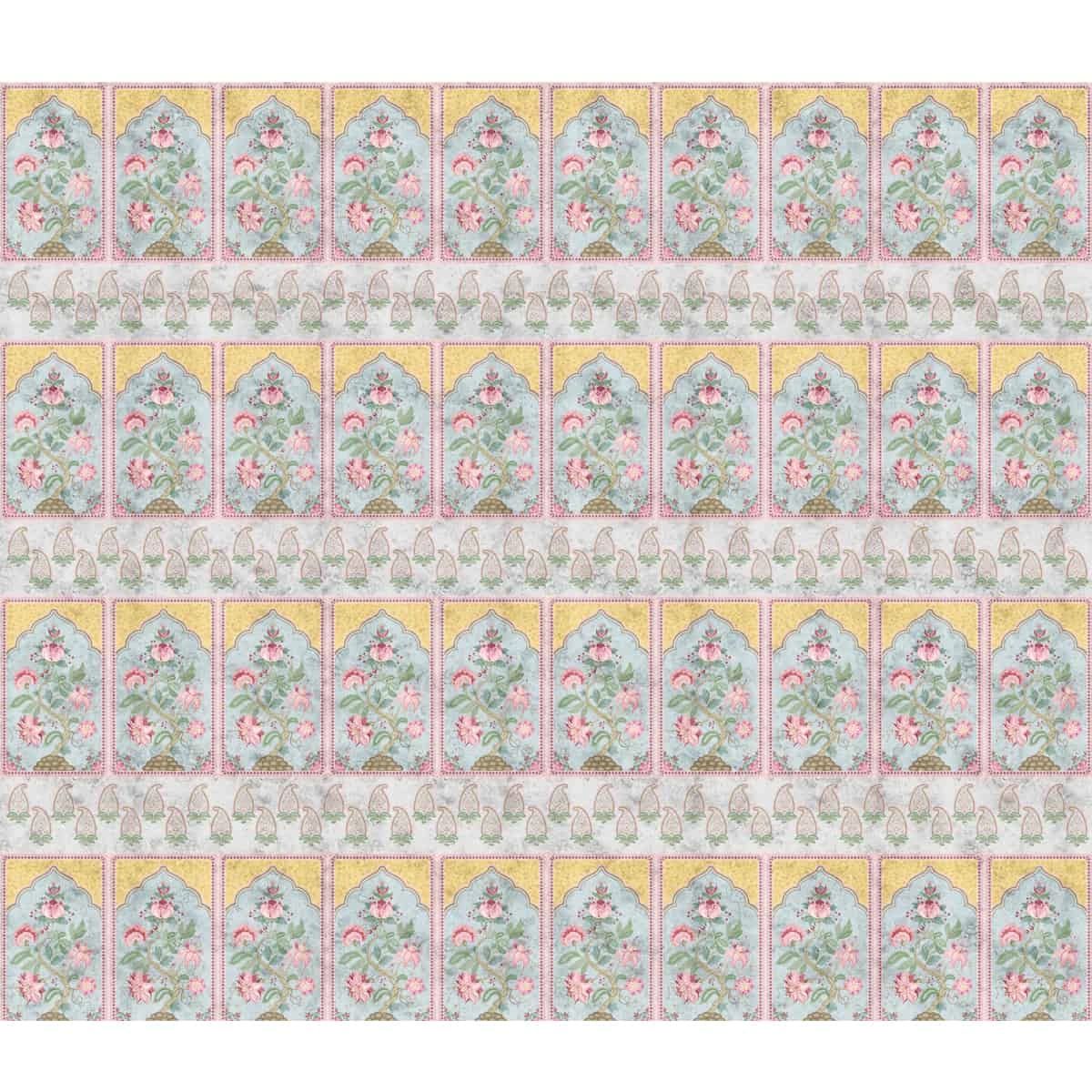 Life n Colors: Dareecha, an Indian Design Wallpaper for Rooms, Blue