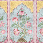 Life n Colors: Dareecha, an Indian Design Wallpaper for Rooms, Blue