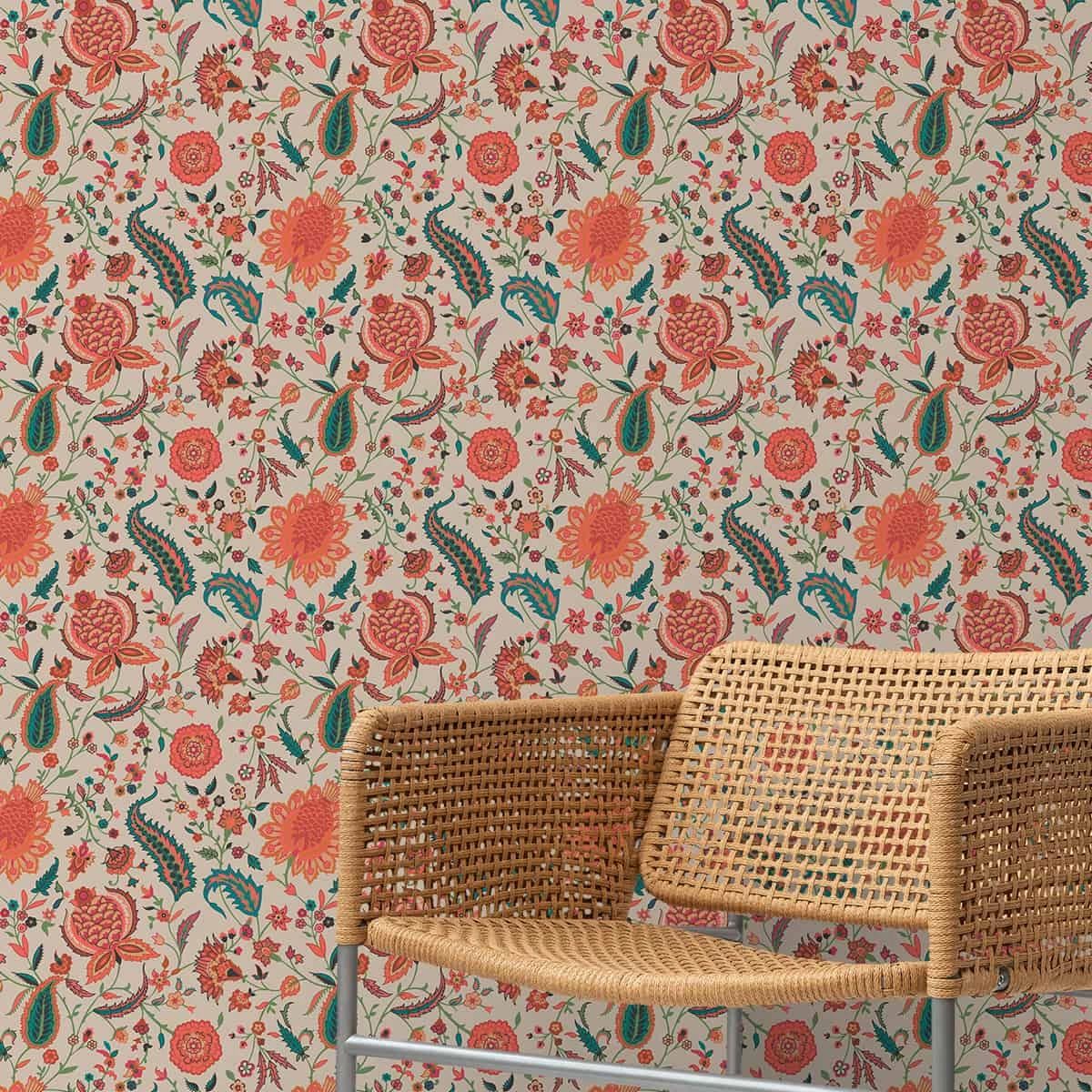 Life n Colors: Premium Indian Colorful Room Wallpaper