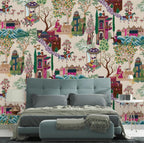 Life n Colors: Pashmina, Indian Shawl Inspired Wallpaper for Rooms