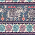 Life n Colors: Indian Elephants Wallpaper Design for Rooms