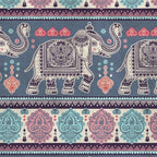 Life n Colors: Indian Elephants Wallpaper Design for Rooms