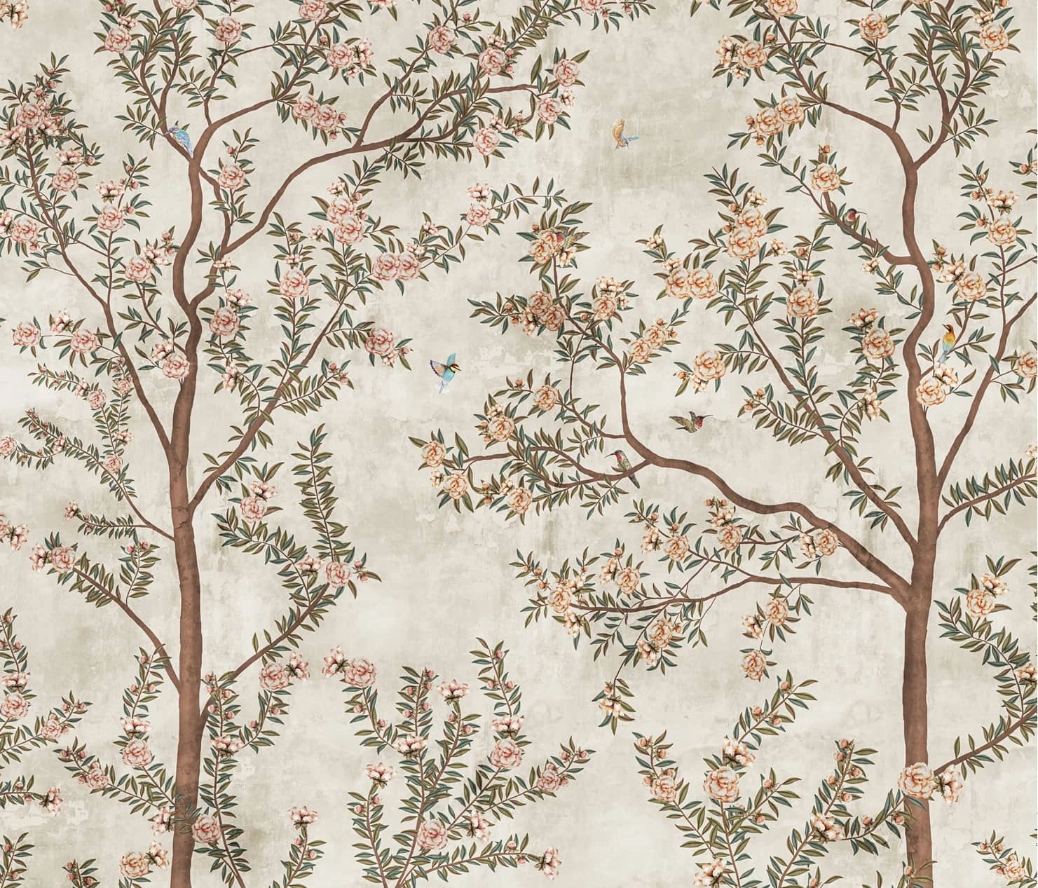 Life n Colors: Chinoiserie Pattern Wallpaper