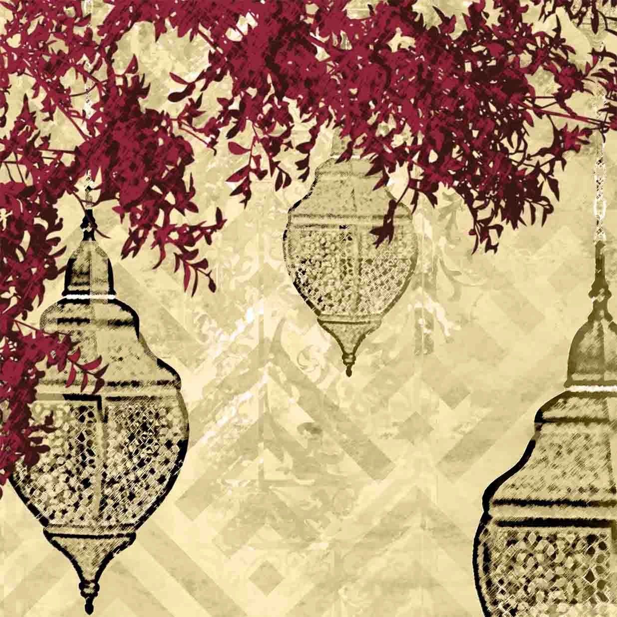 Life n Colors: Indian Mughal Themed Wallpaper for Rooms