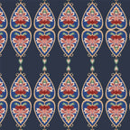 Life n Colors: Mystic India Striped Wallpaper for Rooms