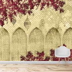 Life n Colors: Indian Mughal Themed Wallpaper for Rooms