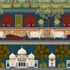 Life n Colors: Bageecha - Indian Garden Premium Wallpaper