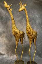 Giraffe Figurine Tea Light Holder Pair
