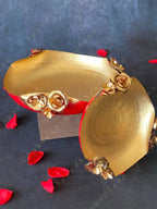Ornamental Rose Urli Set of 2