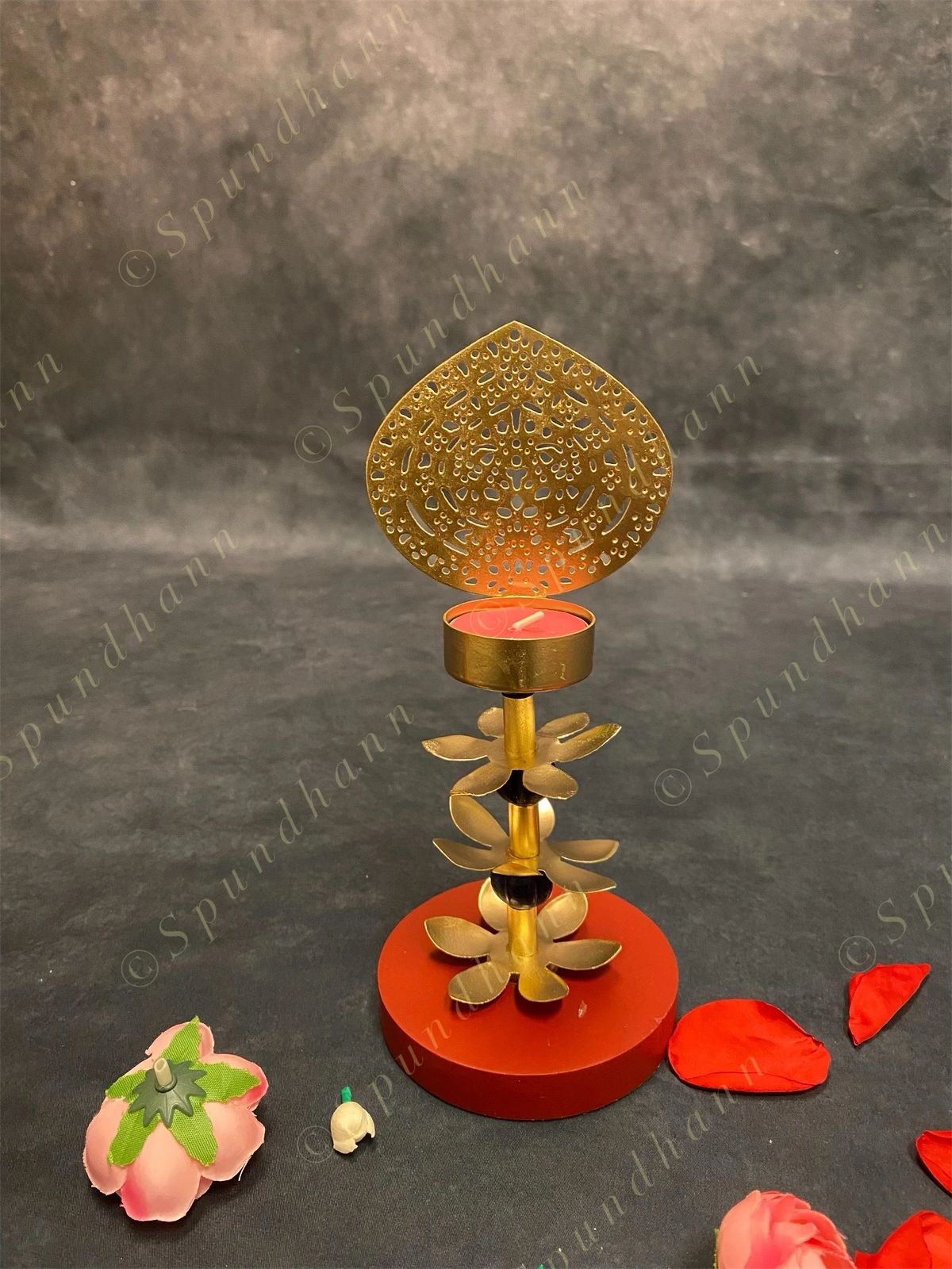 Exquisite Peacock Tea Light Holder - Single Piece