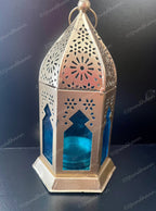 Stained Glass Golden Lanterns