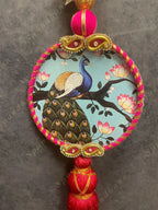 Animal Pichwai Art Chameli String Dangler