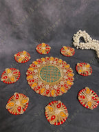 Paisley and Ribbon Rangoli Set