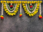 Designer Marigold & Mogra Floral Toran