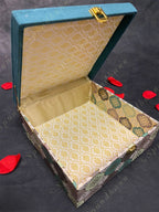 Square Gift Box with pattern