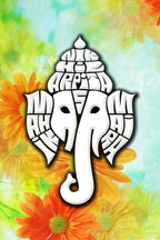 Digital Ganesha Name Art