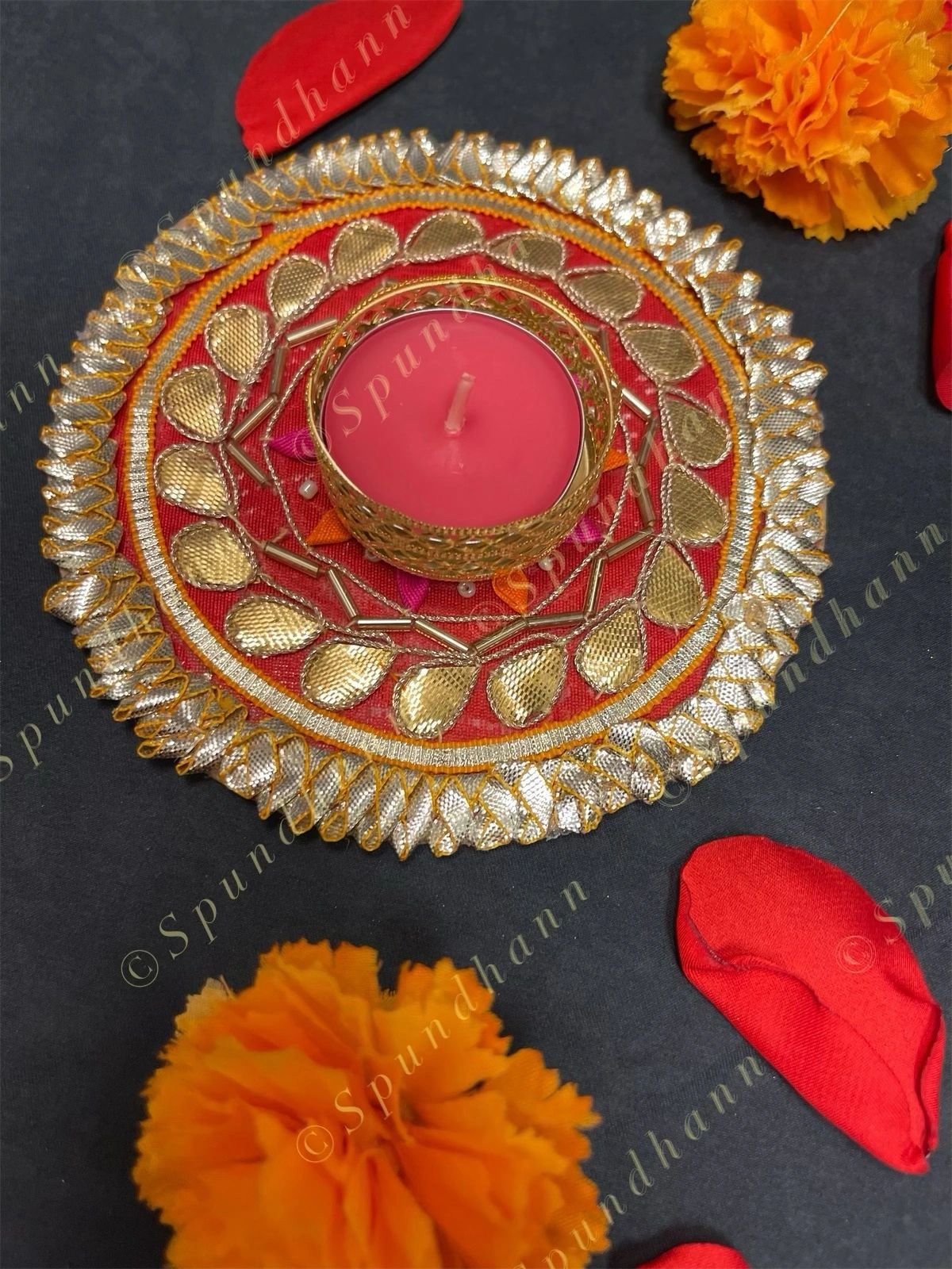 Gota Frill Tea Light Holder