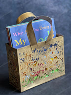 Gorgeous Lotus Cutwork Metal Bags