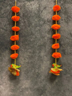 Pom Pom and Parrot Dangler Pair