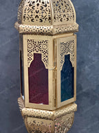 Stained Glass Double Color Lantern