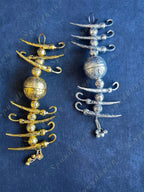 German Silver Hanging Nimbu Mirchi