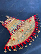 Fan Shaped Wall Hanging Decor (random color)
