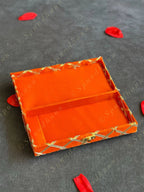 Rectangular Gold Leaf Print Gift Box Only