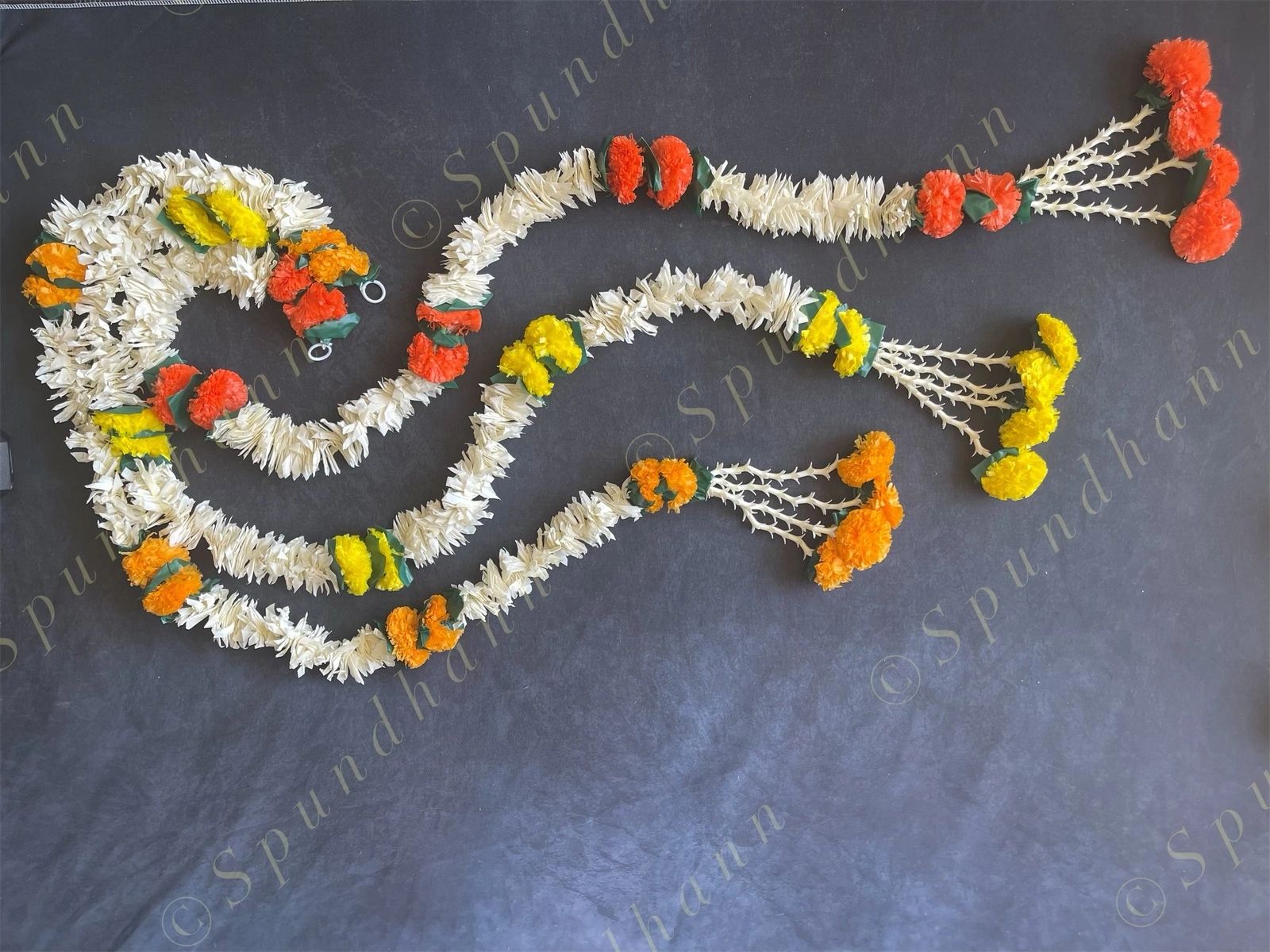 Chameli & Marigold Dangler Set of 2 with Tassels