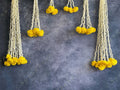 Yellow Marigold & Rajnigandha Dangler Single