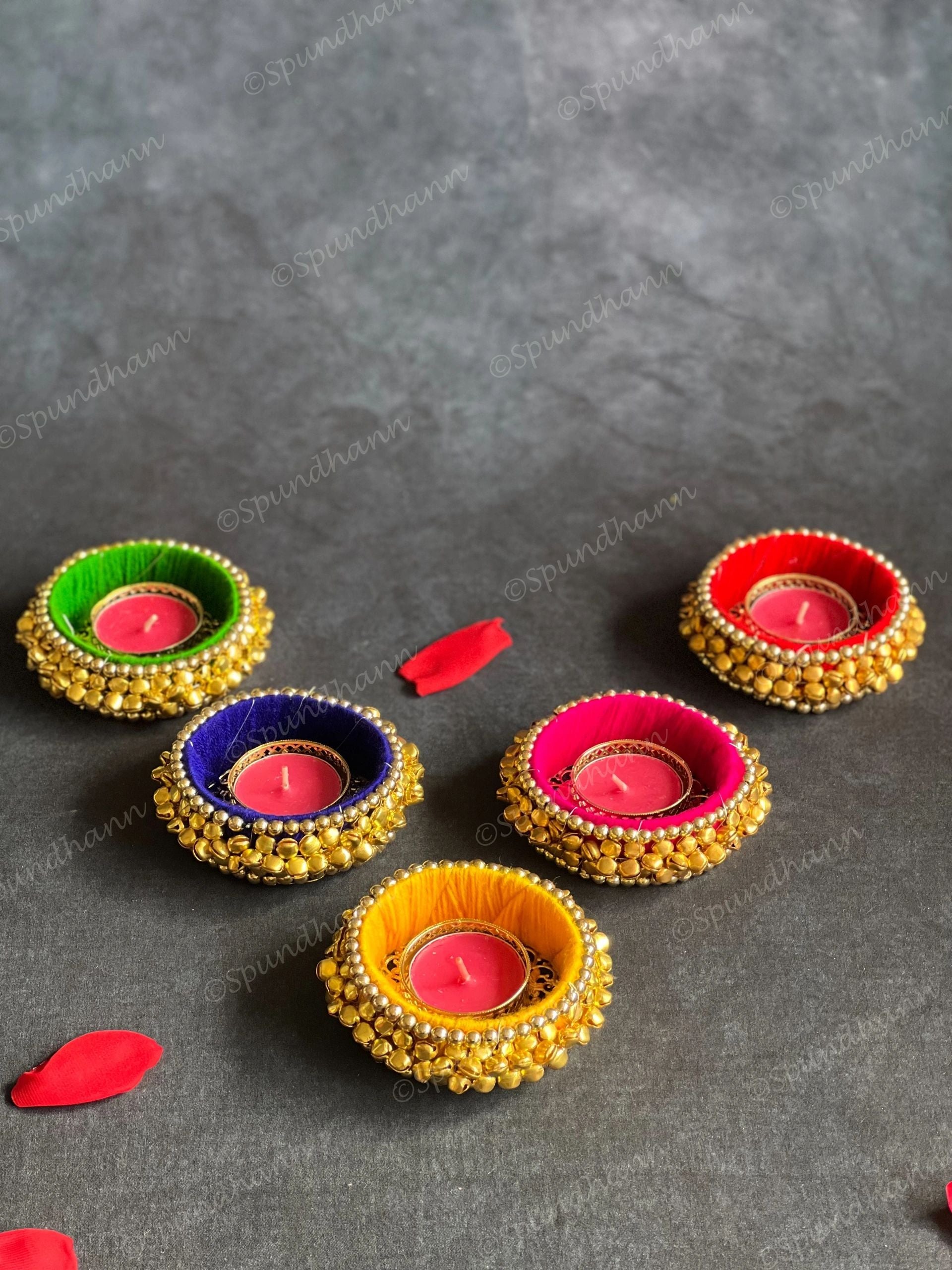 Ghoongroo Bangle Tea Light Holder