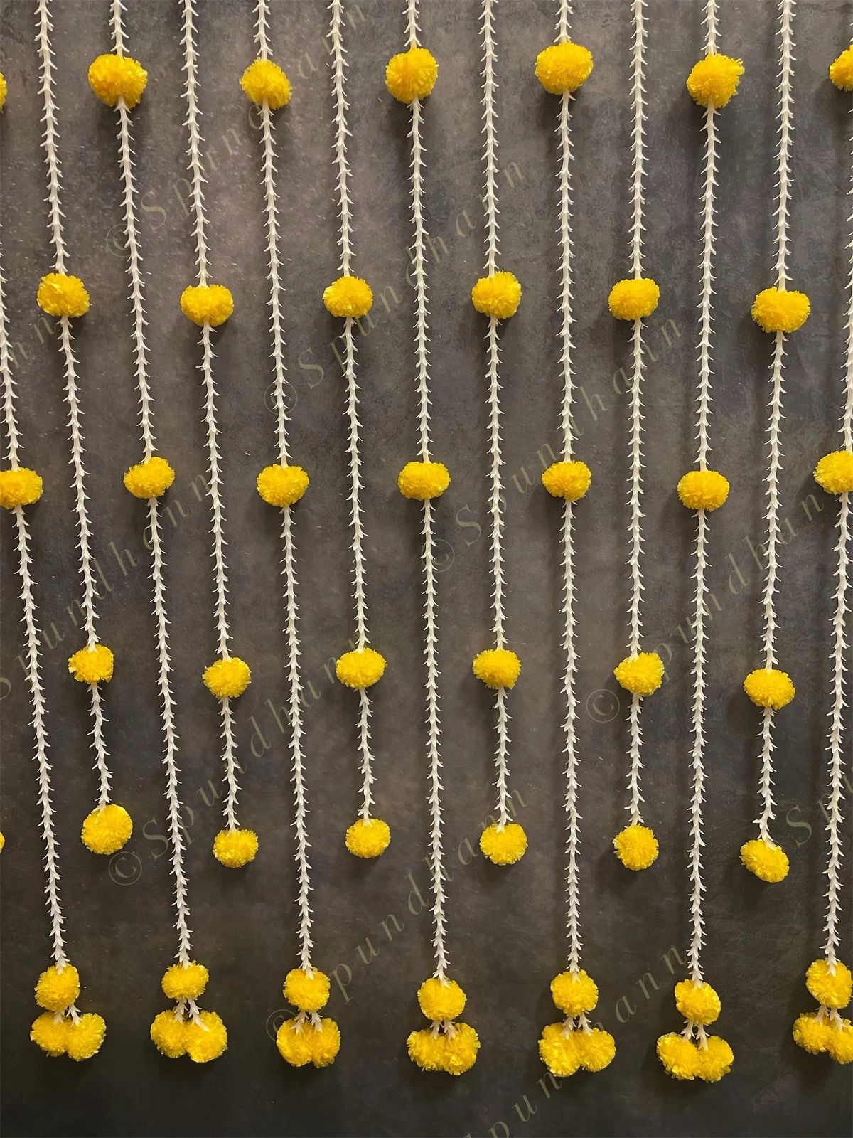 Rajnigandha and Marigold Toran