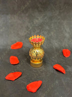 Golden Globe Standing Tea Light Holder