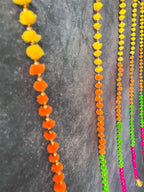 Multi Color Pom Pom & Bell Dangler
