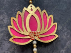 Laxmi Ganesh Shubh Labh Dangler Set of 2