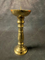 Contemporary Brass candlestand
