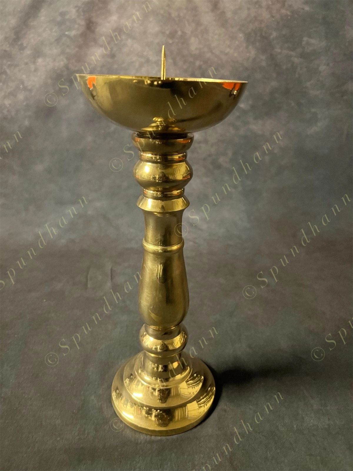 Contemporary Brass candlestand