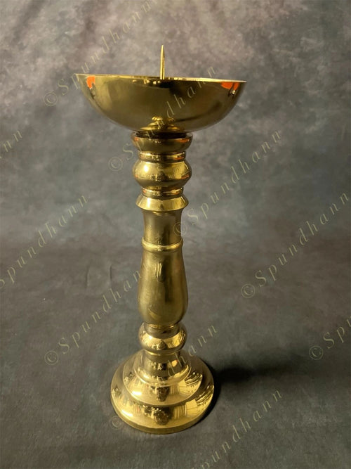 Contemporary Brass candlestand