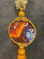 Ganesh & Shiv Pichwai Art Chameli String Dangler