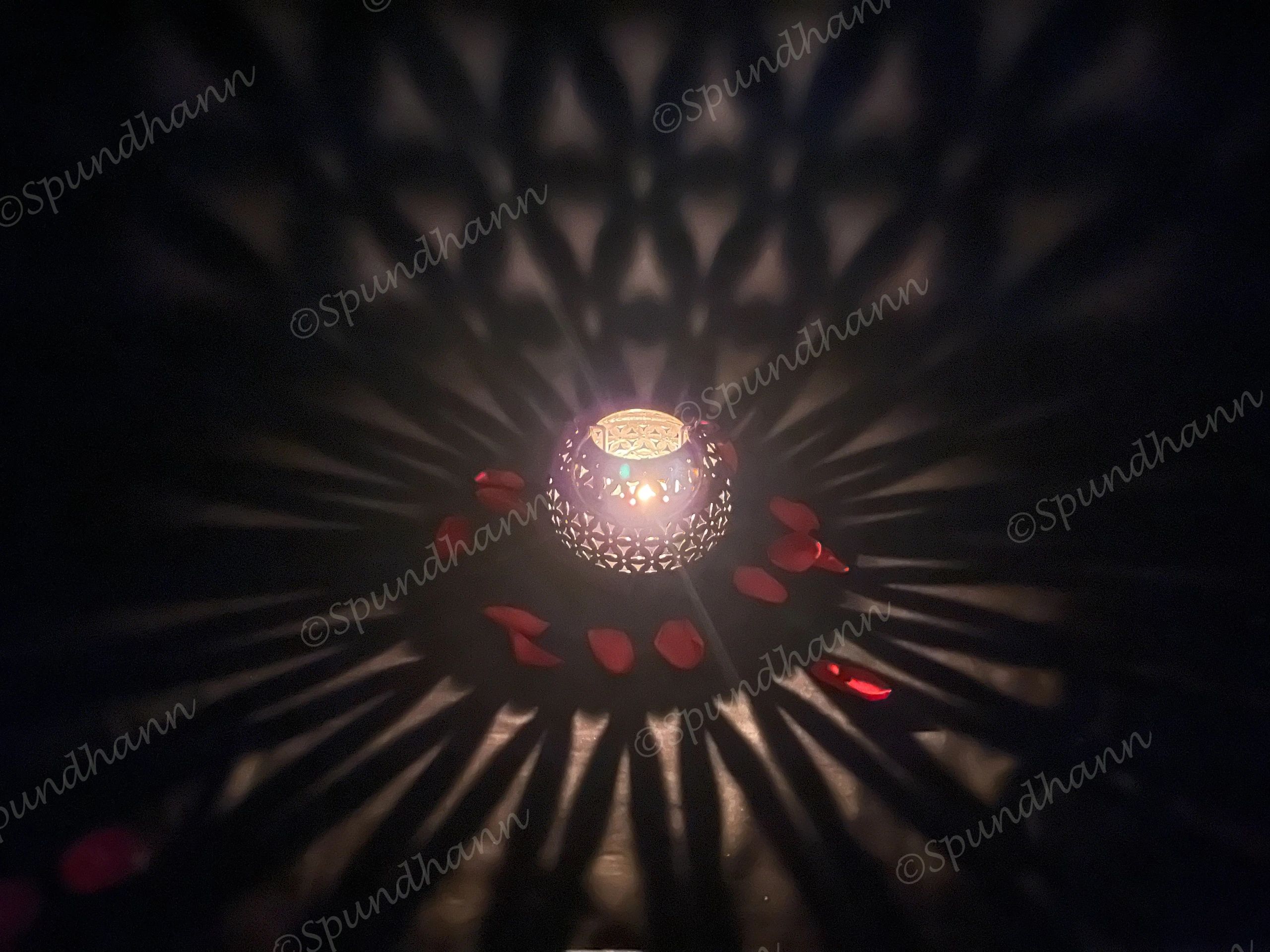 Circular Dhoop Dani Dhuna Loban with Stand