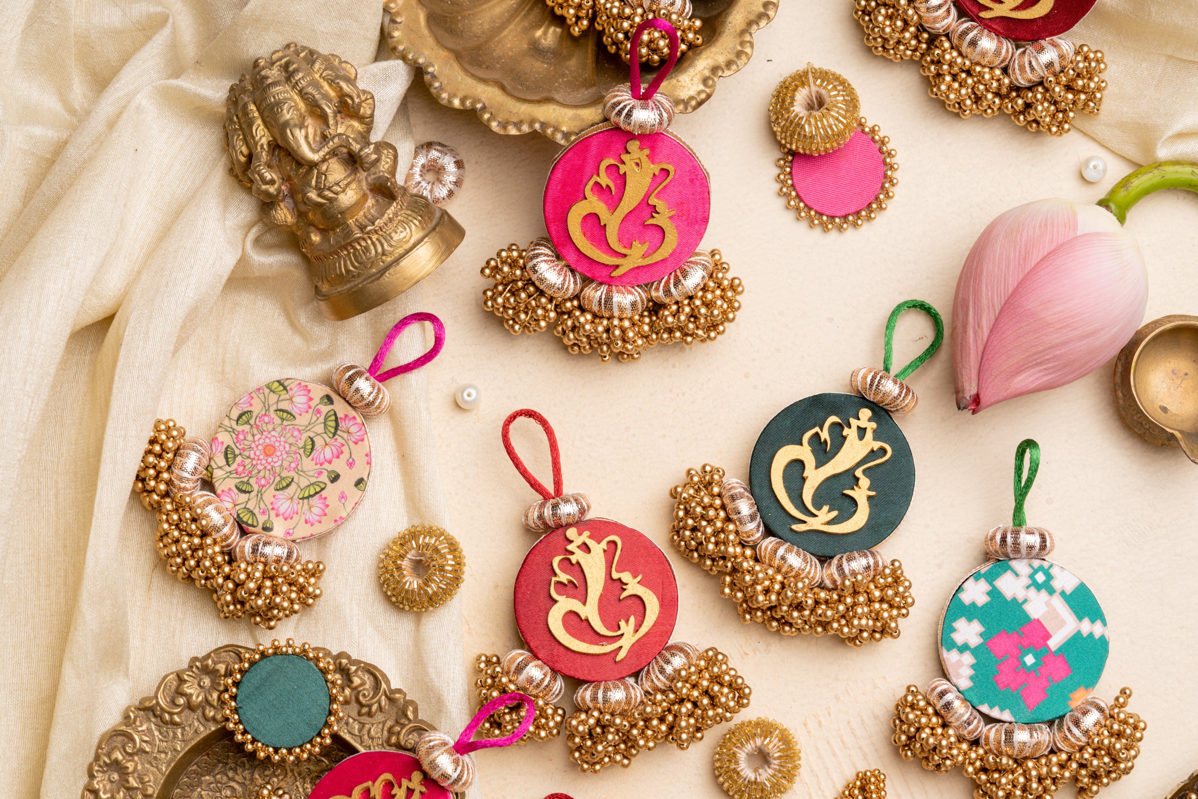 Mini Ganesh Charm | Ganesh Chaturthi Return Gift & Ganpati Favor