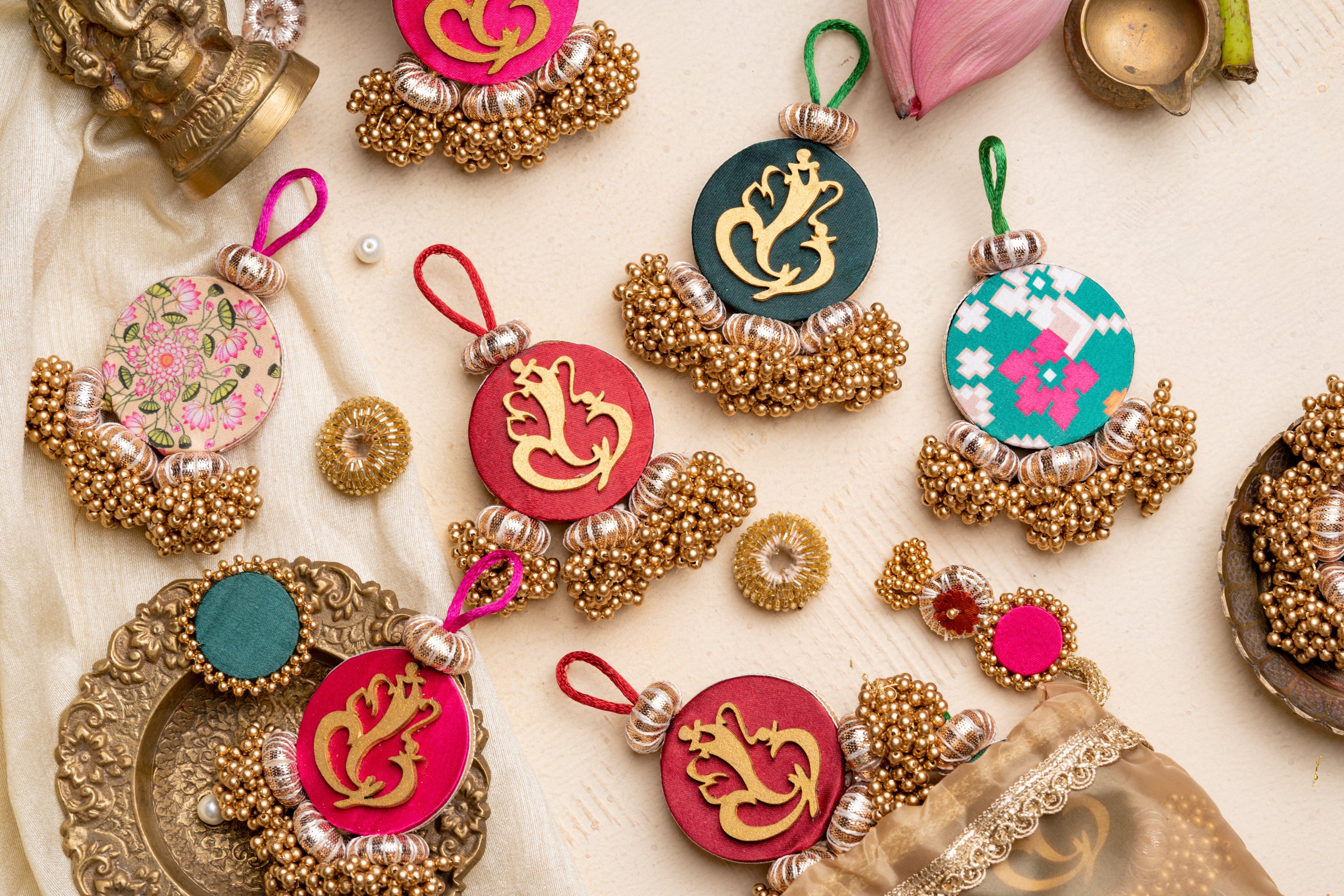 Mini Ganesh Charm | Ganesh Chaturthi Return Gift & Ganpati Favor