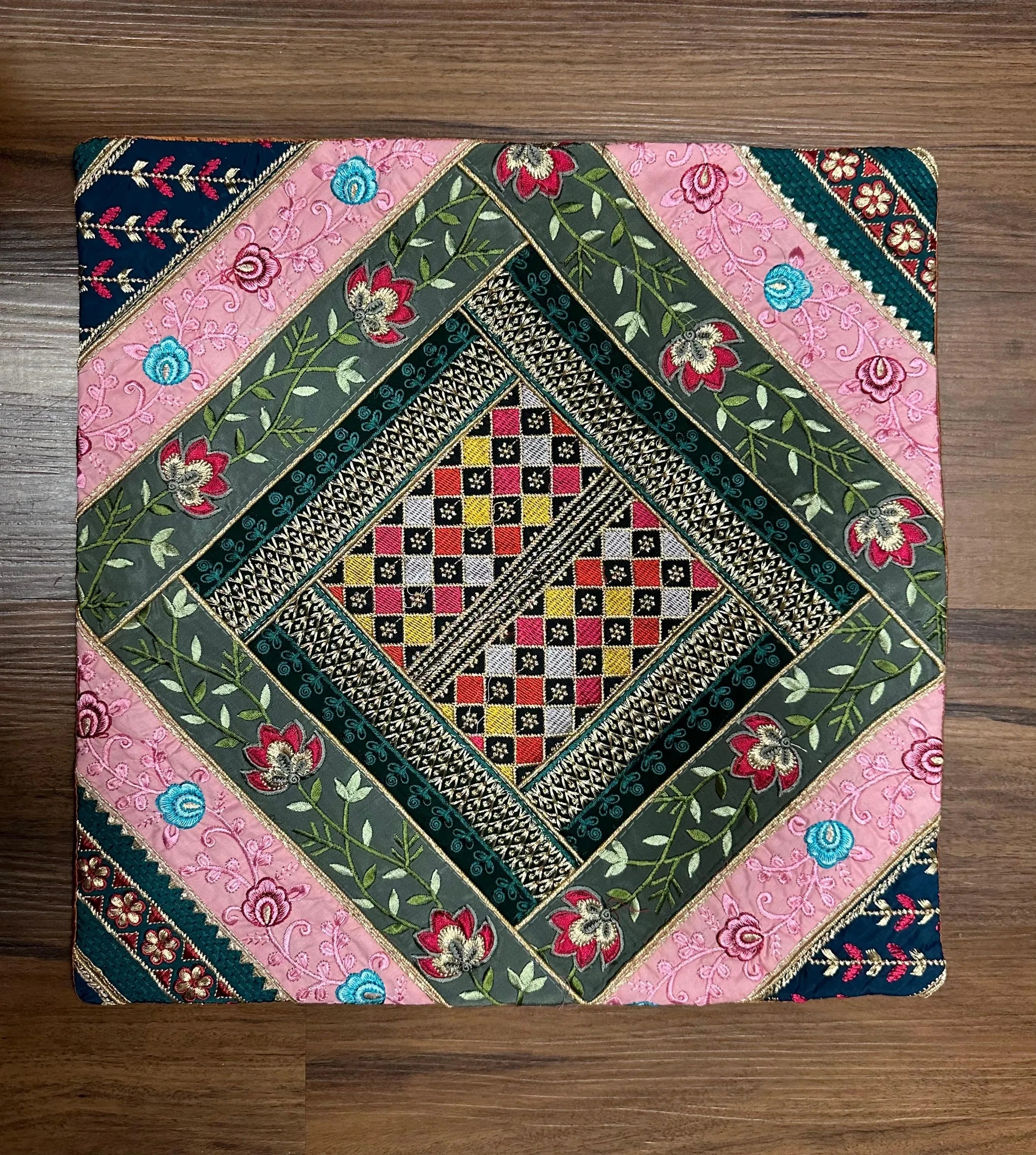 Designer Handcrafted Cushion Cover