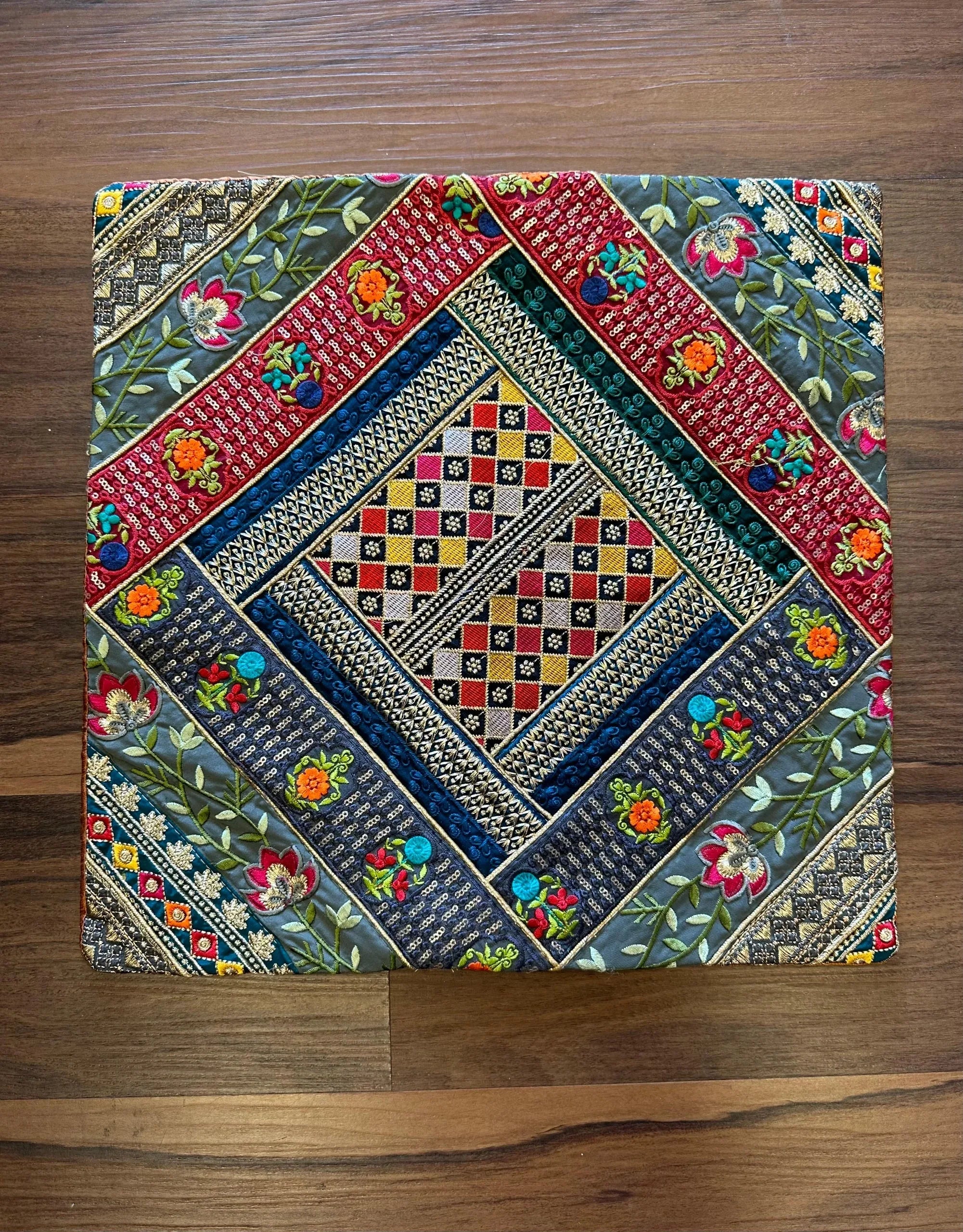 Designer Handcrafted Cushion Cover