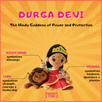 Devi Durga Mantra Singing Plush Toy