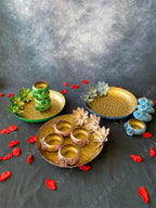 Decorative Star Embossed Thalis