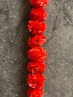 Dainty Marigold Flower Festive Danglers Set of 4 Strings