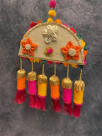 Semi Circular Wall Hanging with Dangler