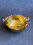 Brass Bird Bowl