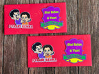 Rakhi Envelope in Red Color with Pyari Behena Writing