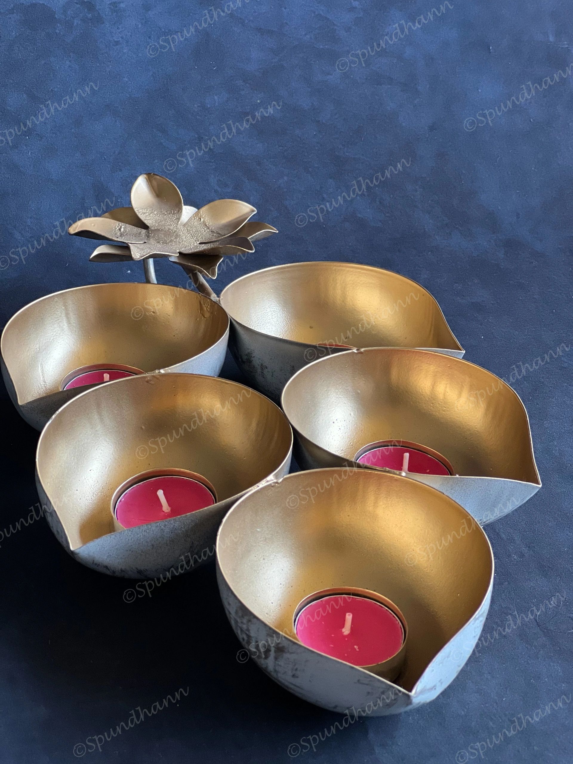 Big Diya Shaped Bunch Tea Light Holder